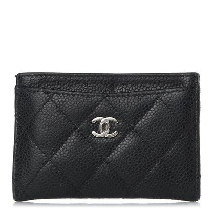 Chanel Caviar Quilted Card Holder Black 1 of 7