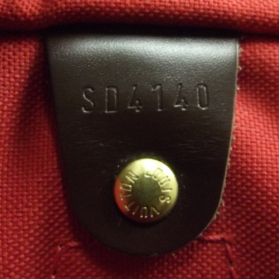 Louis Vuitton Damier Ebene Speedy 35 9 of 9