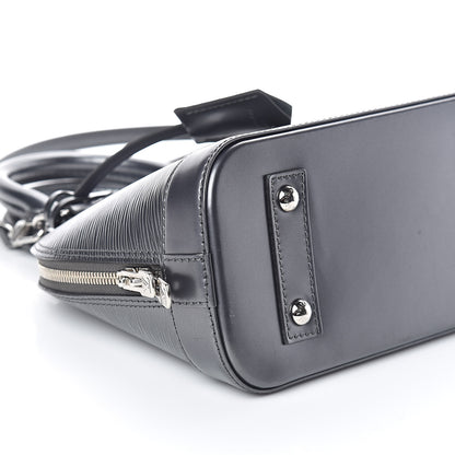 Louis Vuitton Epi Alma BB Anthracite Nacre 8 of 9
