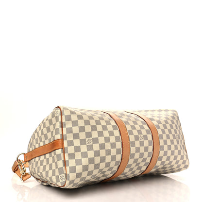 Louis Vuitton Damier Azur Keepall Bandouliere 45 4 of 6