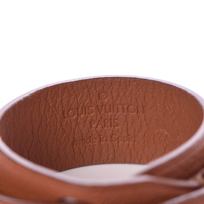 Louis Vuitton Goatskin Spike It Wrap Bracelet 17 Camel 4 of 5