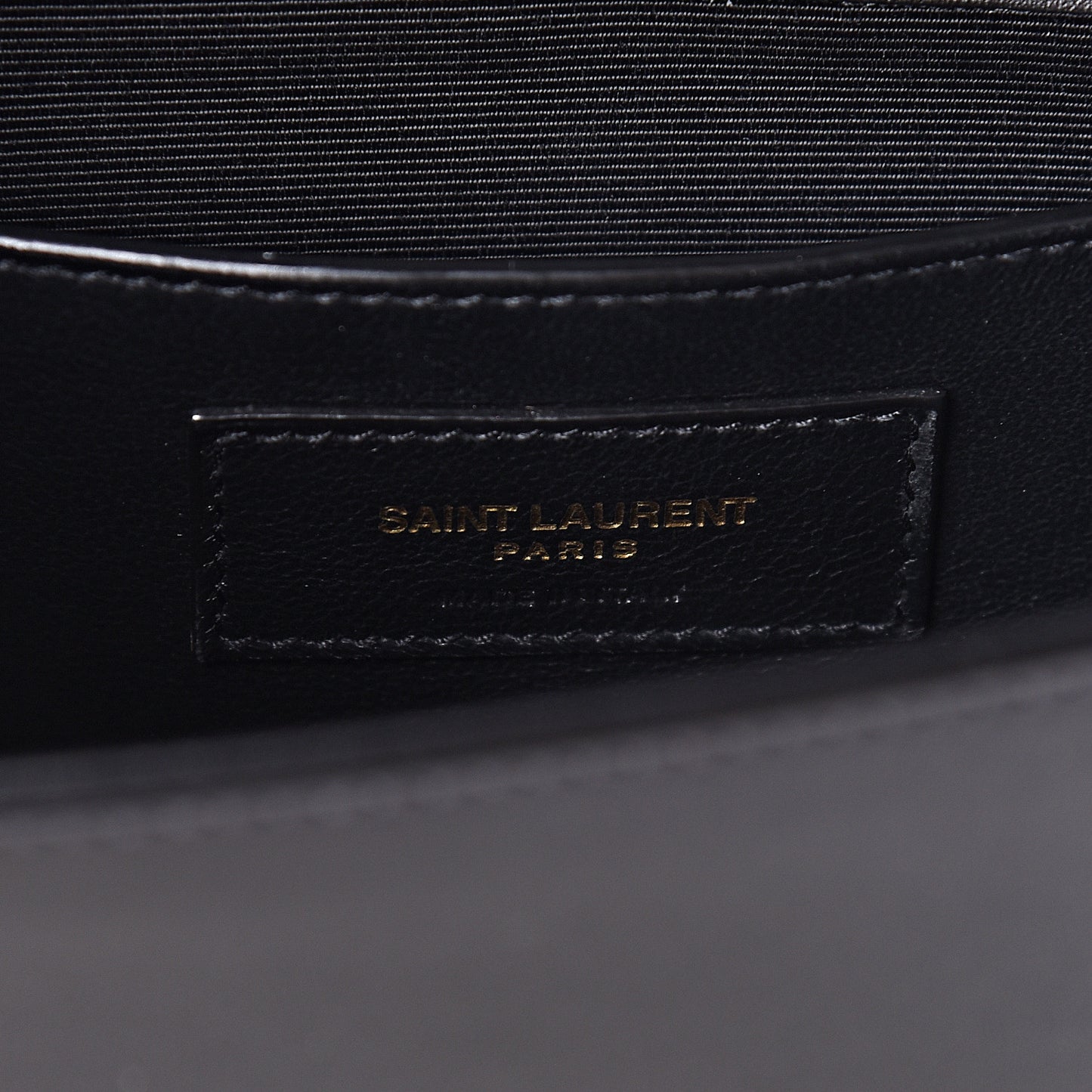 Calfskin Small Monogram Kate Satchel Black