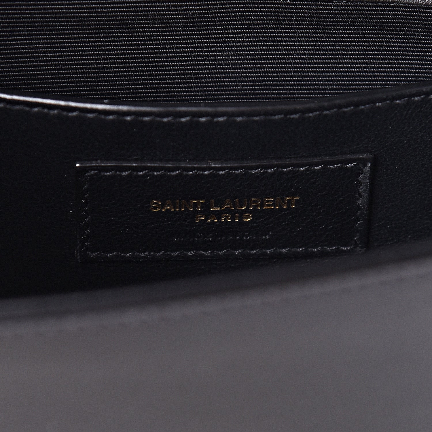 Saint Laurent Calfskin Small Monogram Kate Satchel Black 6 of 9