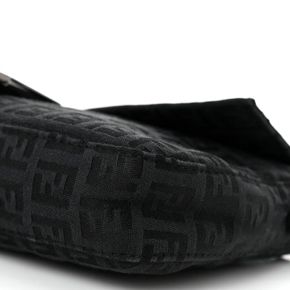 Fendi Zucchino Baguette Black 9 of 11
