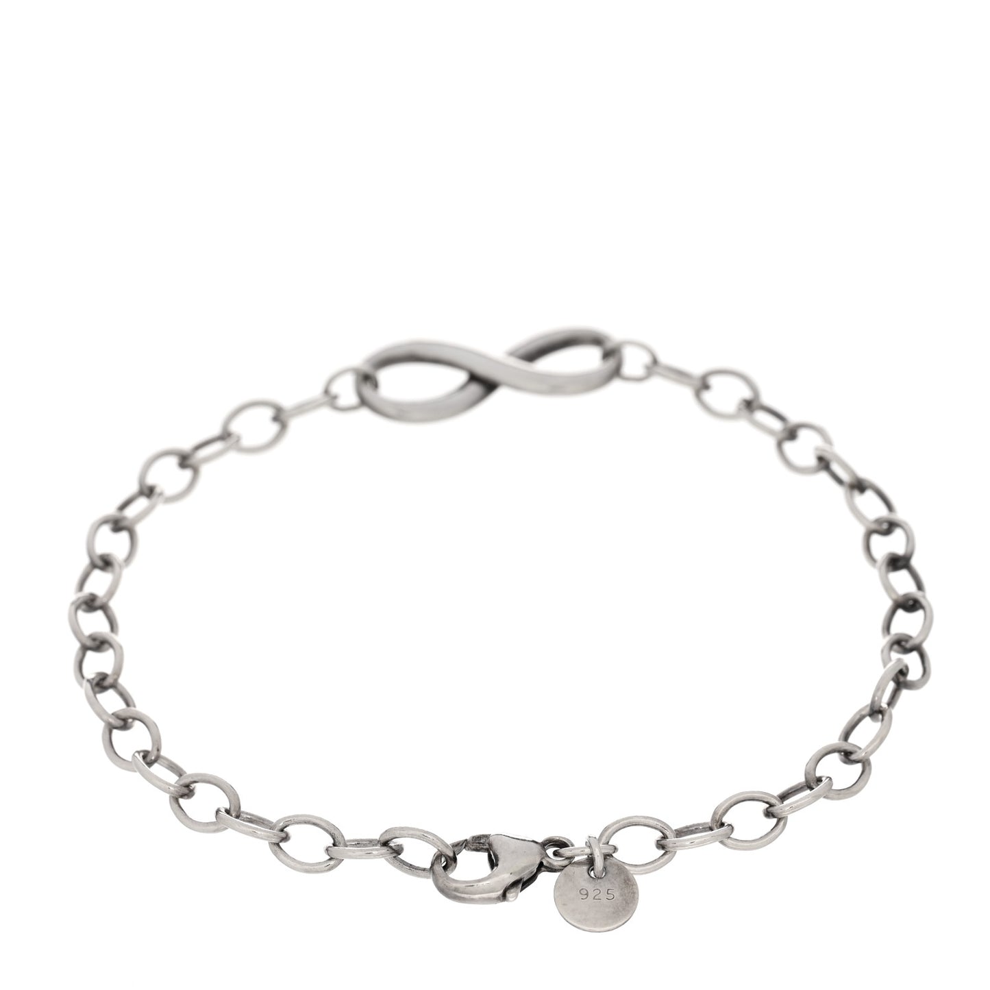 Sterling Silver Infinity Chain Bracelet