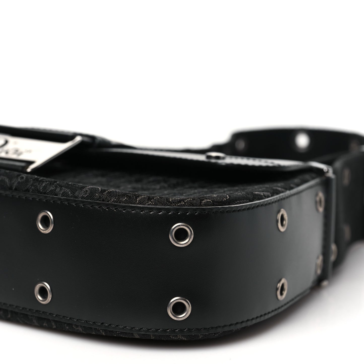 Monogram Calfskin Street Chic Columbus Ave Bag Black