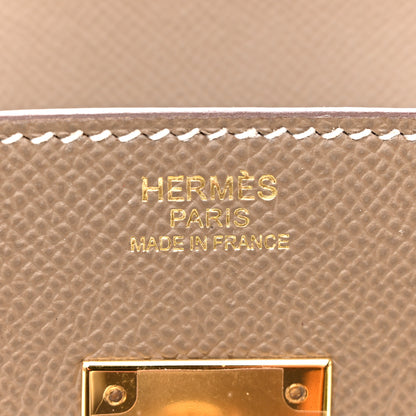 Hermes Epsom Birkin Sellier 30 Etoupe 6 of 10