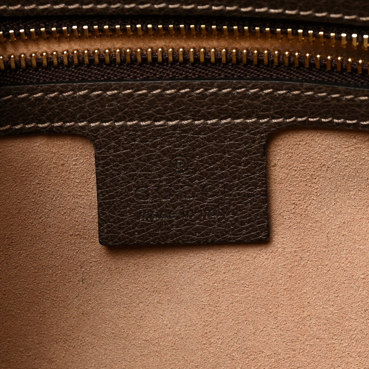 GG Supreme Monogram Web Small Ophidia Shoulder Bag Brown