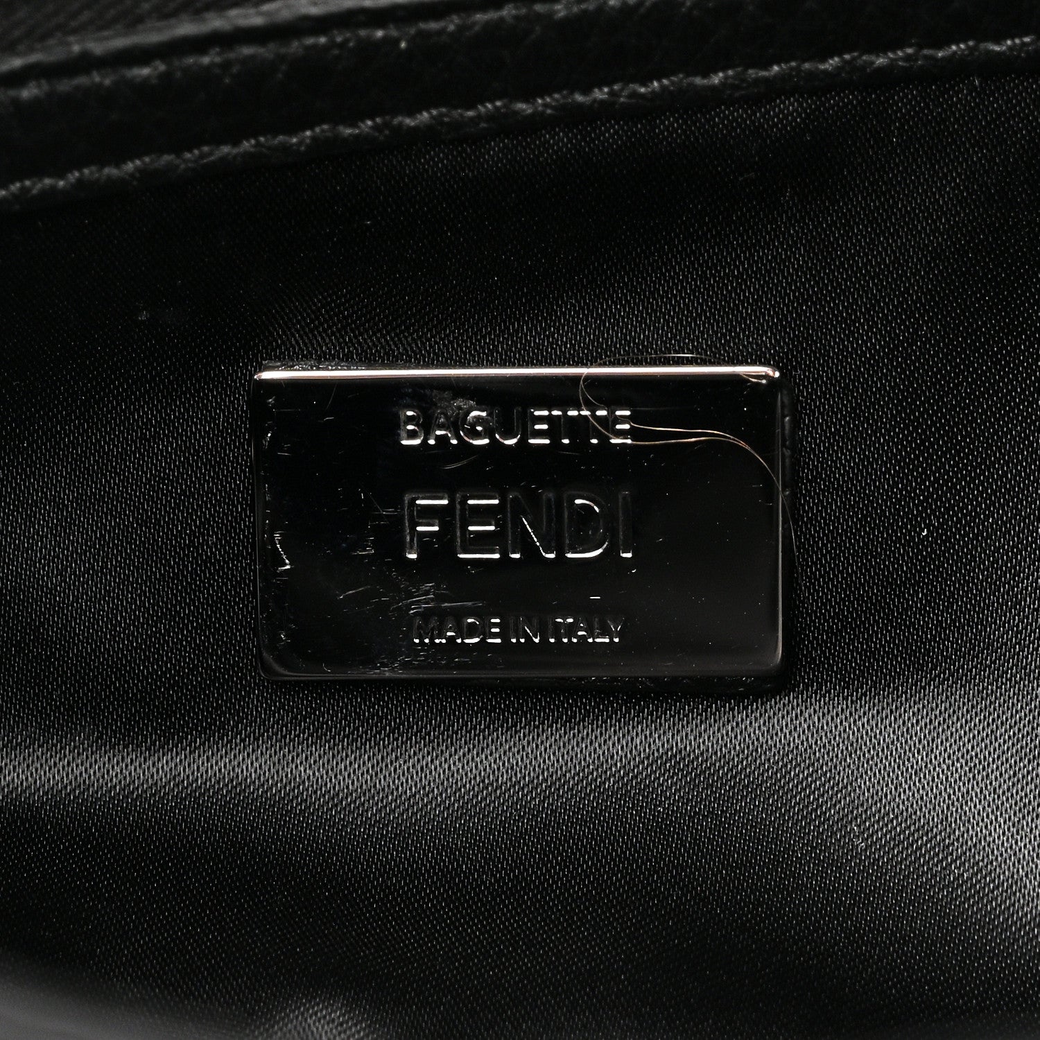 Fendi Econyl Cuoio Romano Multipocket Baguette Black 6 of 9