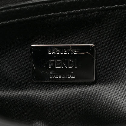 Fendi Econyl Cuoio Romano Multipocket Baguette Black 6 of 9