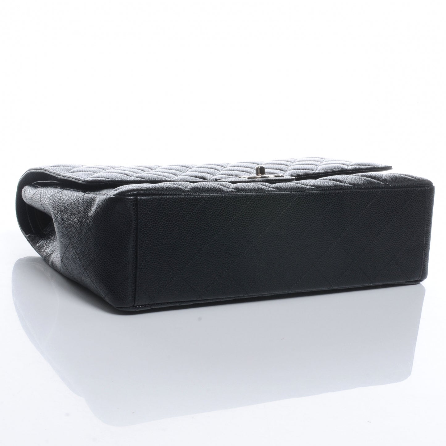 Caviar Maxi Single Flap Black