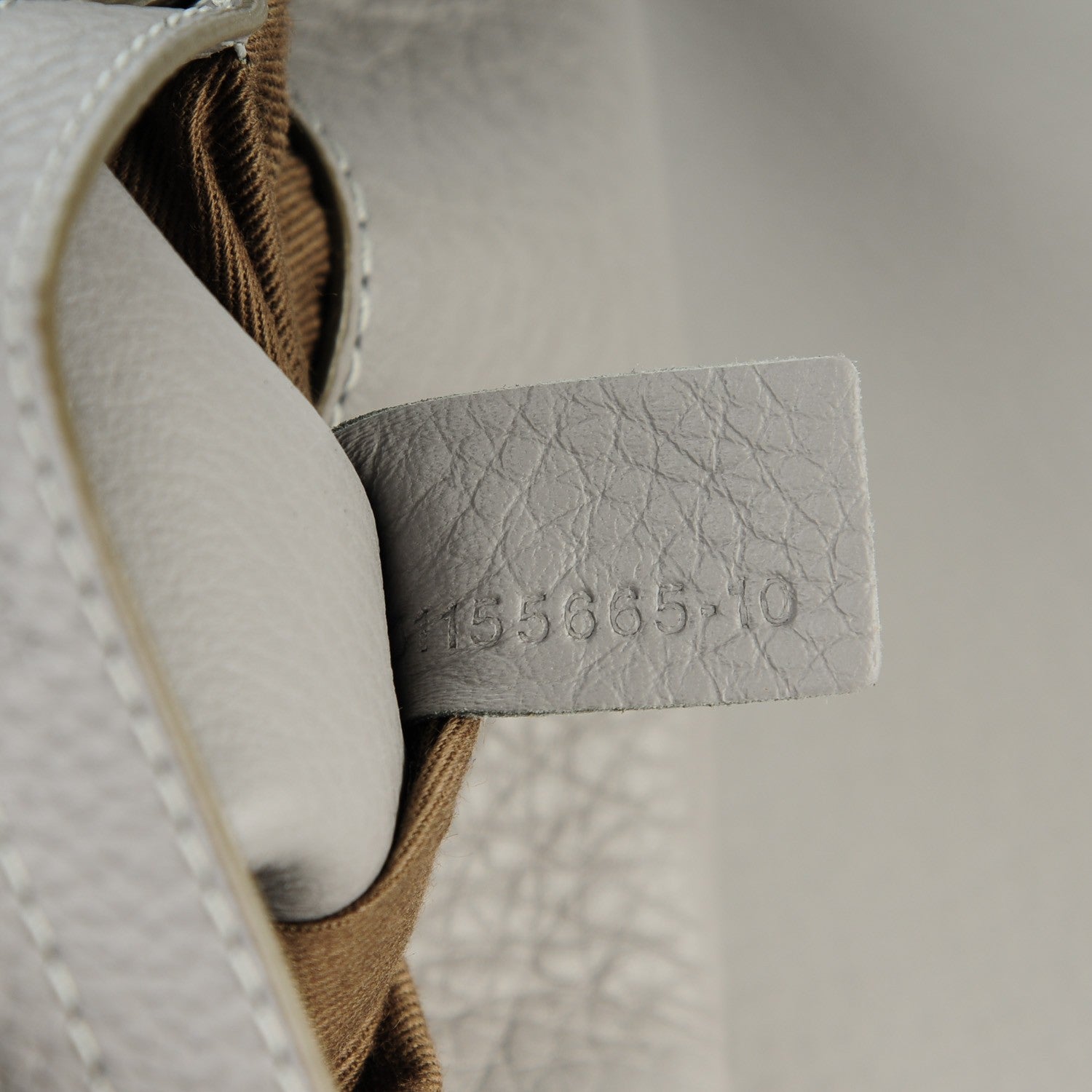 Chloe Calfskin Medium Marcie Round Crossbody Bag Cashmere Grey 7 of 8
