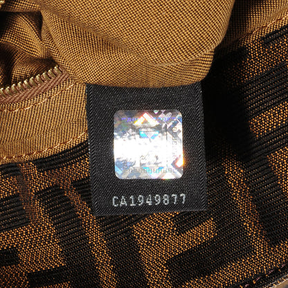 Fendi Zucca Medium Chef Shoulder Bag Tobacco 7 of 9