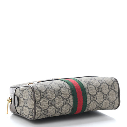 Gucci GG Supreme Monogram Web Small Ophidia Belt Bag 75 30 Dark Brown 4 of 7