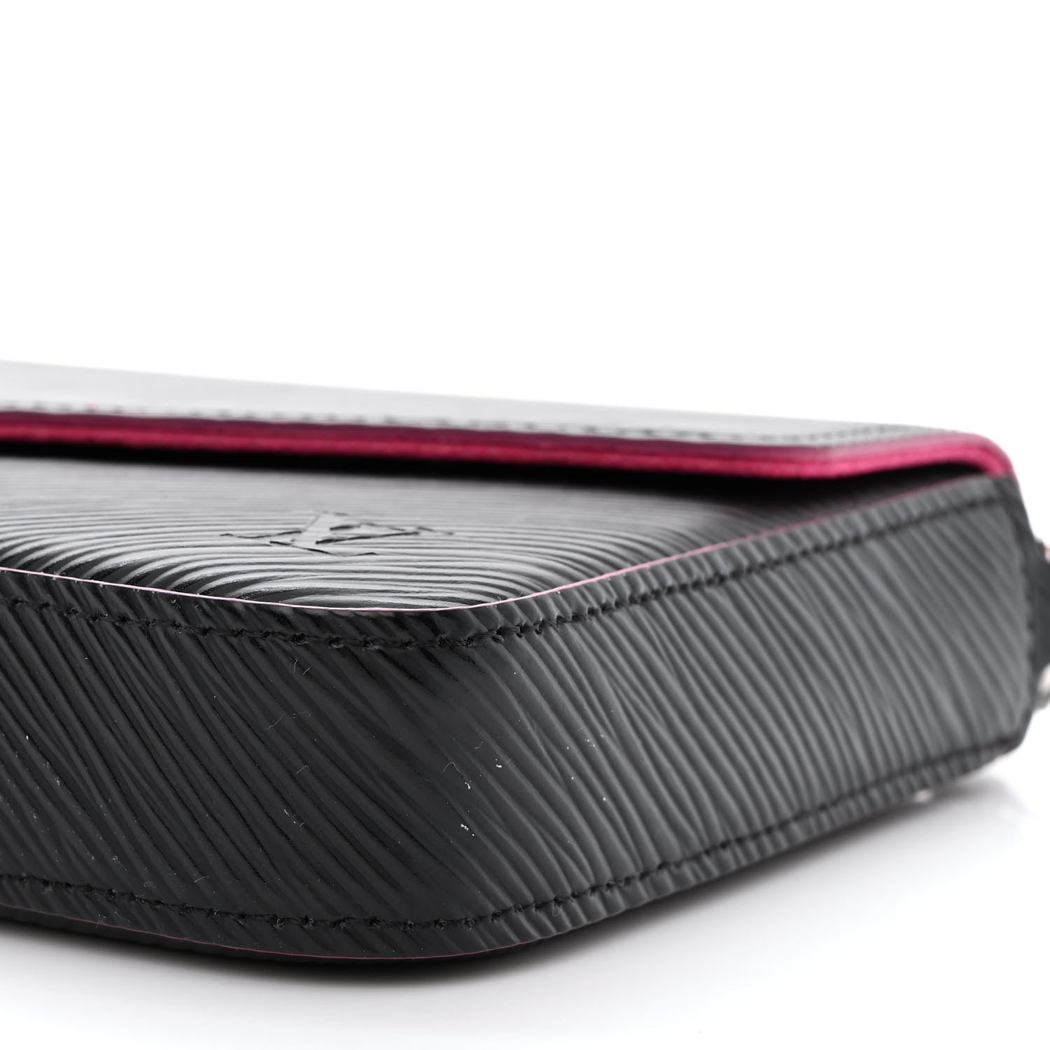 Louis Vuitton Epi Pochette Felicie Black Hot Pink 11 of 11