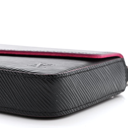 Louis Vuitton Epi Pochette Felicie Black Hot Pink 11 of 11