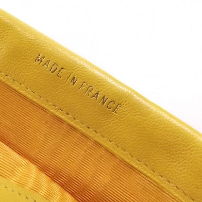 Chanel Caviar CC Double Flap Wallet Mustard 9 of 10