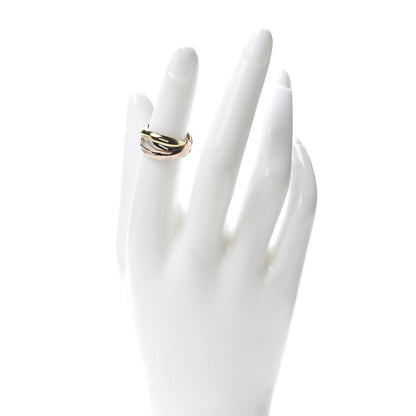 Cartier 18K Pink Yellow White Gold Classic Trinity Ring 50 5.25 2 of 6