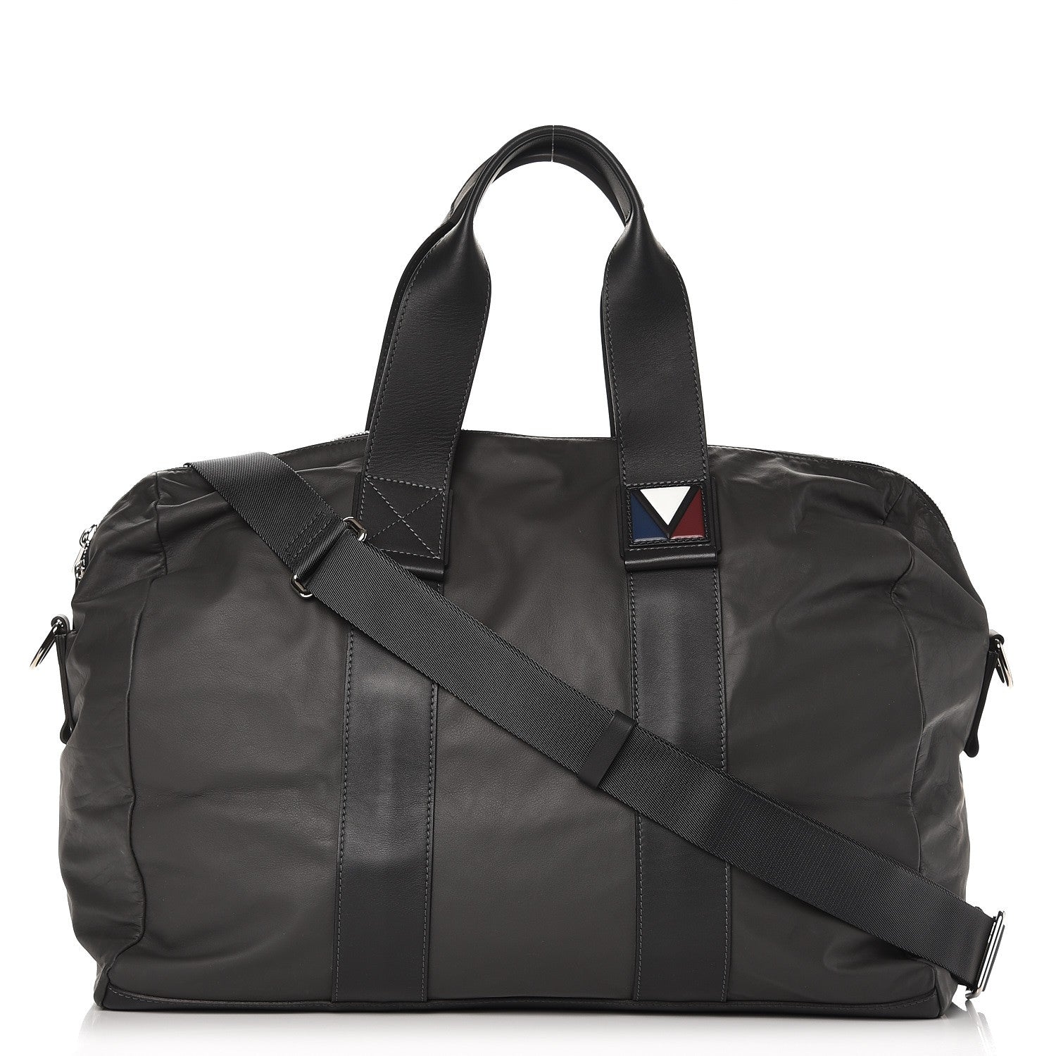 Louis Vuitton Calfskin Gaston V Start MM Asphalt 1 of 12
