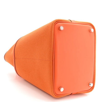 Hermes Toile Goeland Swift Cargo Picotin Lock 18 Orange 4 of 11
