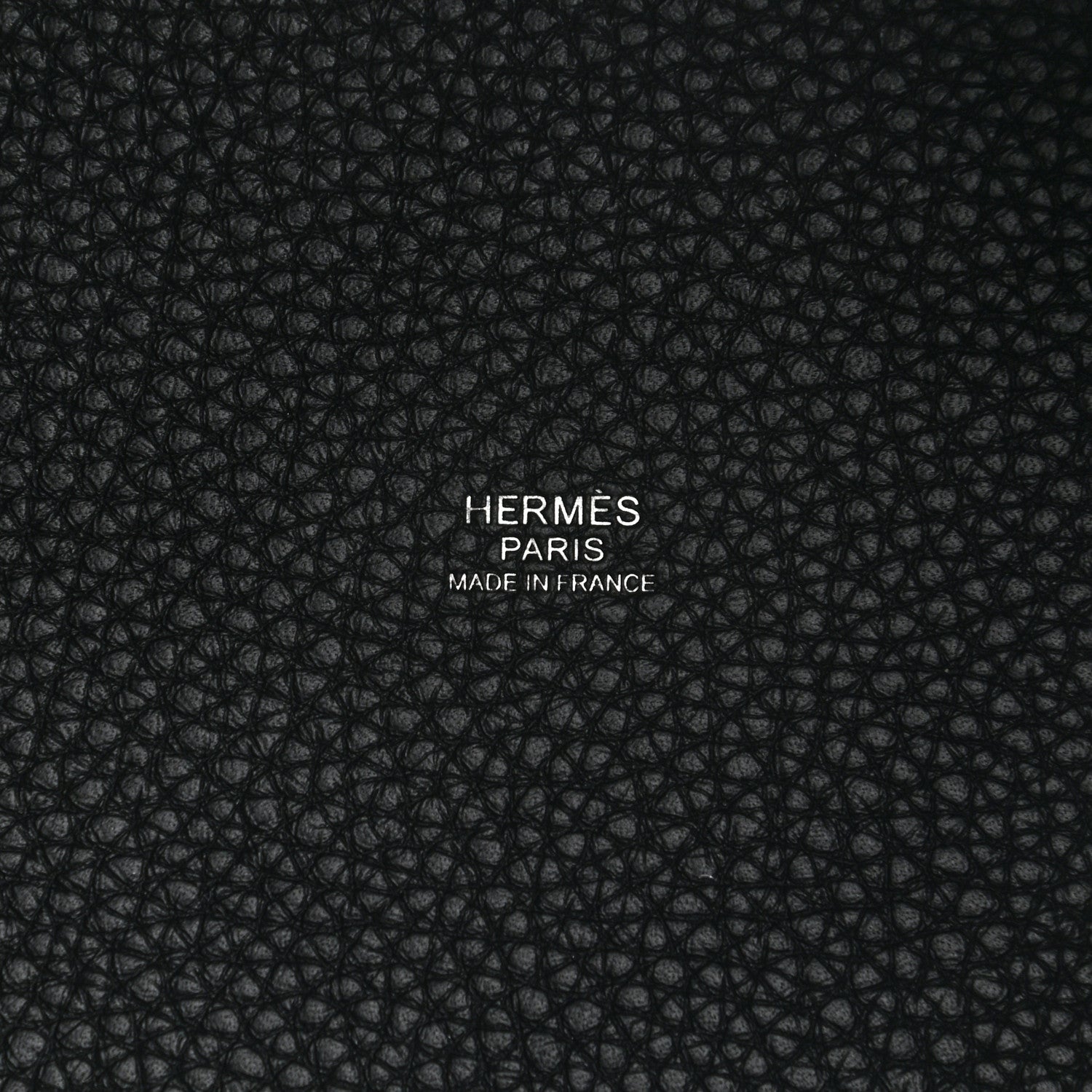 Hermes Taurillon Clemence Monochrome Picotin Lock 18 PM Black 6 of 11