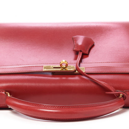 Hermes Box Kelly Sellier 32 Rouge Vif 7 of 34