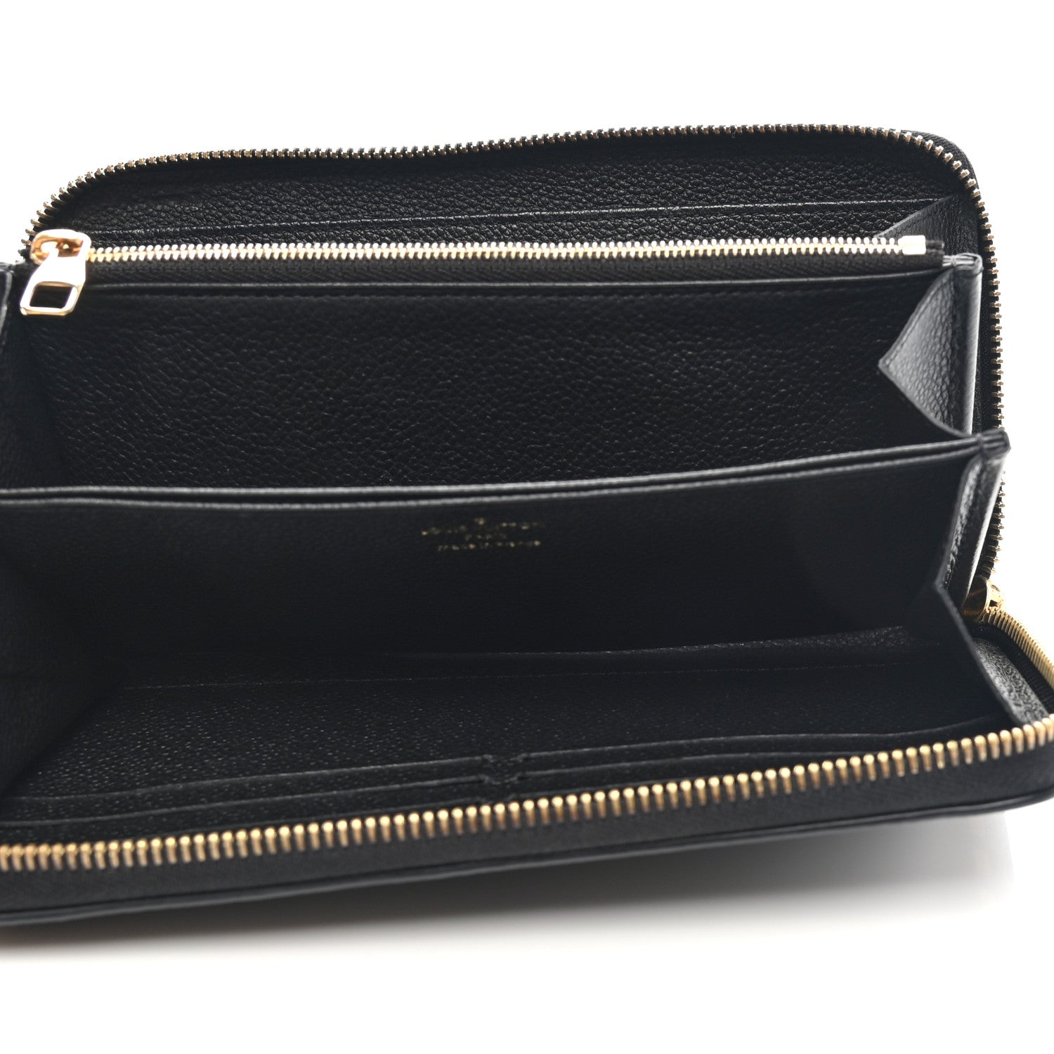 Louis Vuitton Empreinte Vosges Zippy Wallet Black 5 of 10