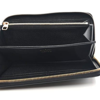 Louis Vuitton Empreinte Vosges Zippy Wallet Black 5 of 10