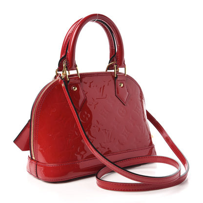 Louis Vuitton Vernis Alma BB Hot Pink 3 of 10