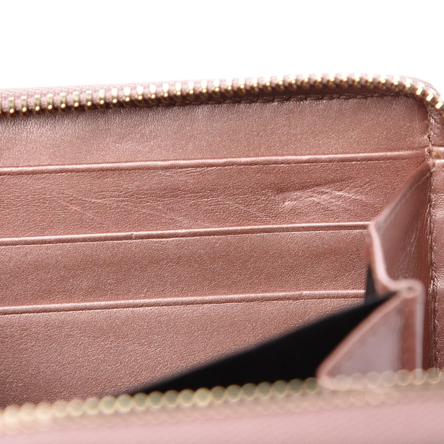 Shine Microguccissima Emily Zip Around Wallet Dark Cipria