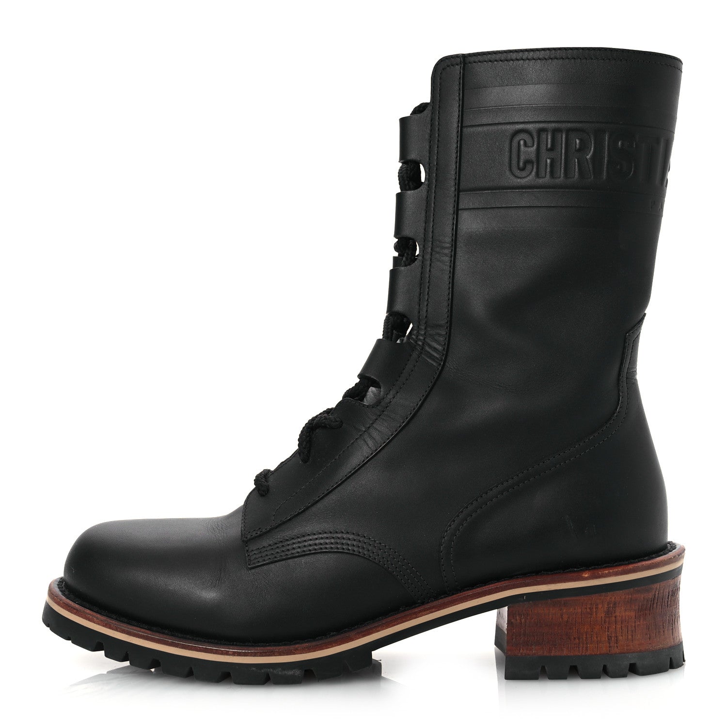 Christian Dior Calfskin Dior Quest 35mm Hiking Boots 41 Black 1 of 12