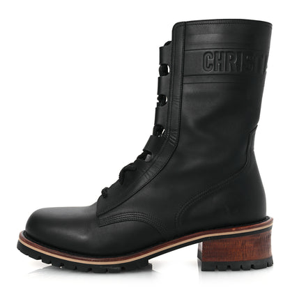 Christian Dior Calfskin Dior Quest 35mm Hiking Boots 41 Black 1 of 12