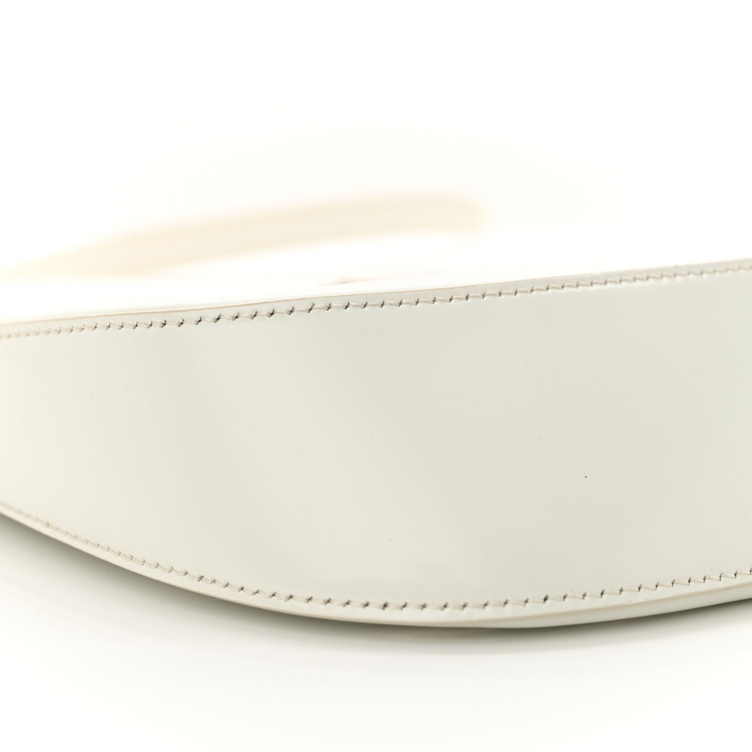 Prada Spazzolato Cleo Shoulder Bag White 8 of 9