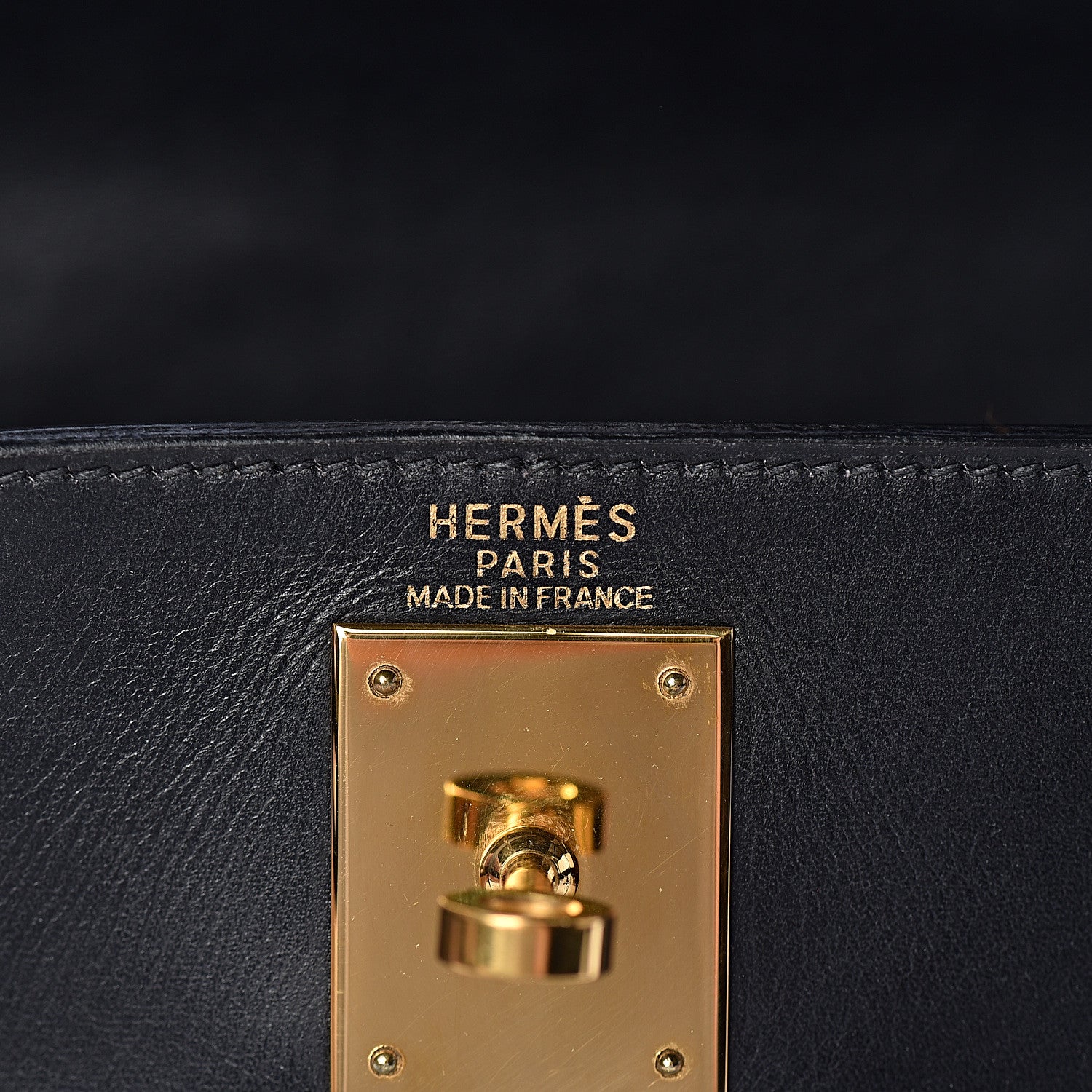 Hermes Box Kelly Retourne 28 Black 20 of 43