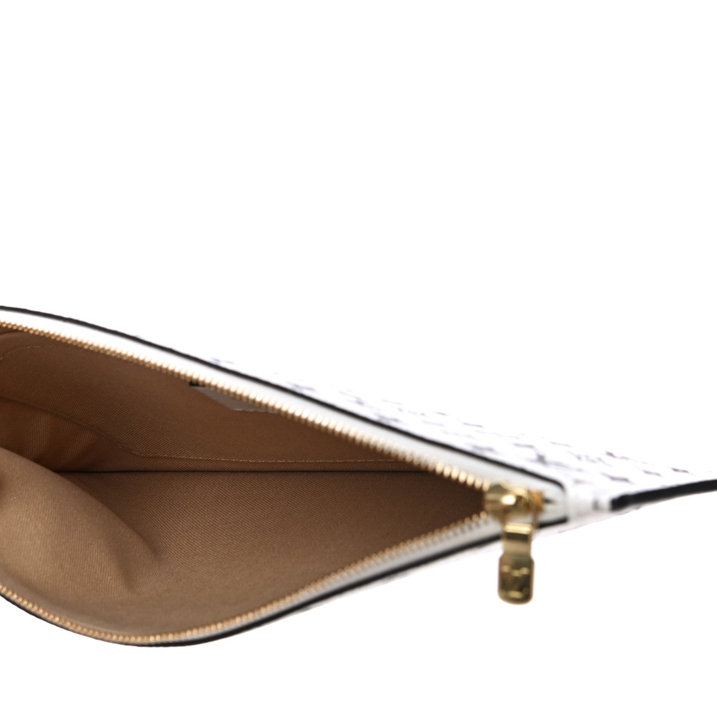 Monogram Giant Neverfull MM GM Pochette White