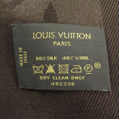Louis Vuitton Monogram Shawl Scarf Brown 6 of 6