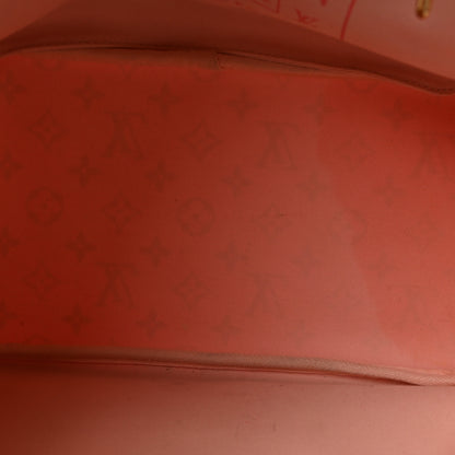 Louis Vuitton Monogram Giant Neverfull MM Rouge 6 of 10