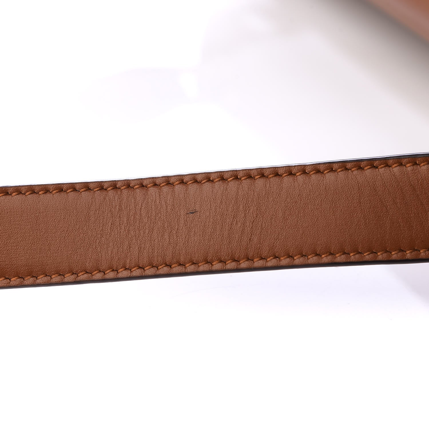 Saint Laurent Smooth Calfskin Carre Satchel Brown 9 of 10