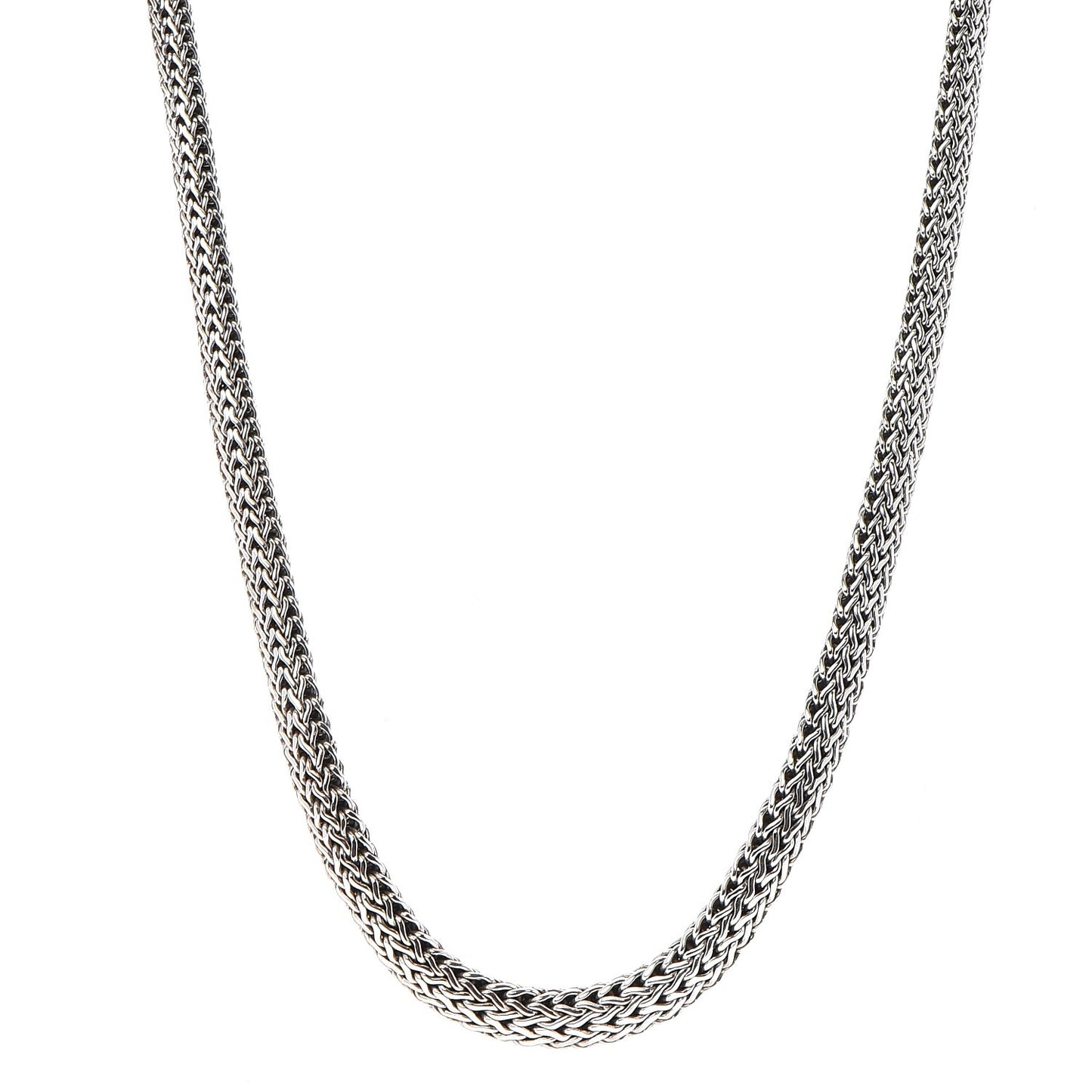Sterling Silver Graduated Classic Chain Necklace