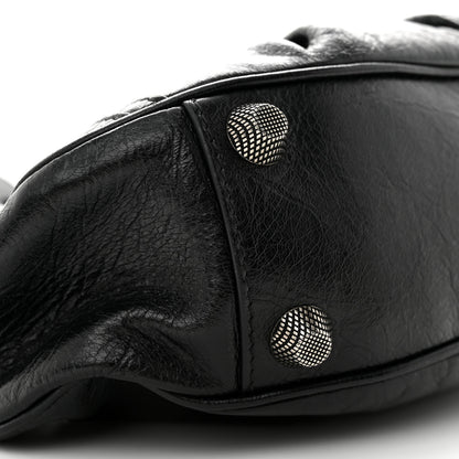 Balenciaga Agneau Arena Small Le Cagole Shoulder Bag Black 9 of 10