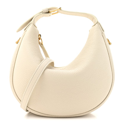 Celine Supple Grained Calfskin Teen Lulu Shoulder Bag Rice 1 of 11