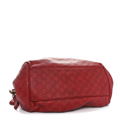 Gucci Guccissima Medium Sukey Boston Cherry 4 of 10