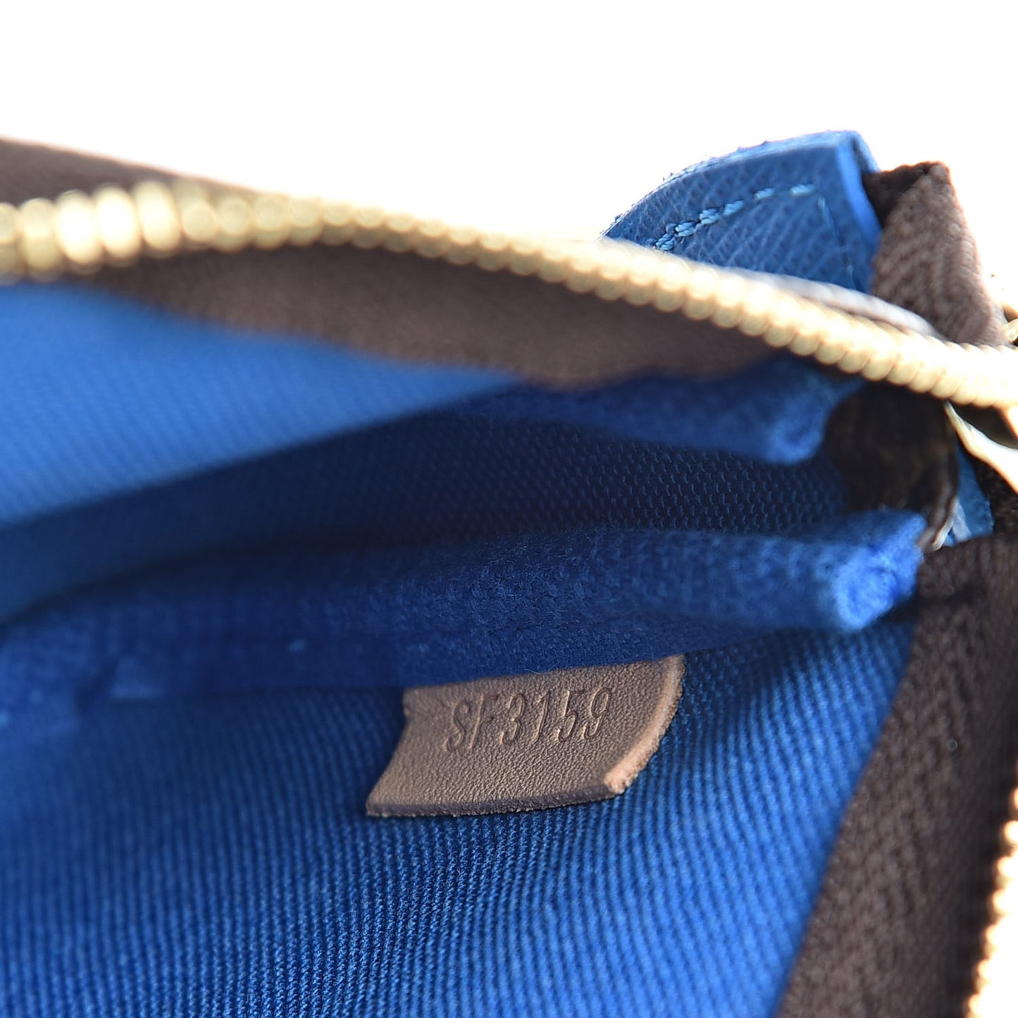 Monogram 2019 Christmas Animation Mini Venice Pochette Accessories Blue