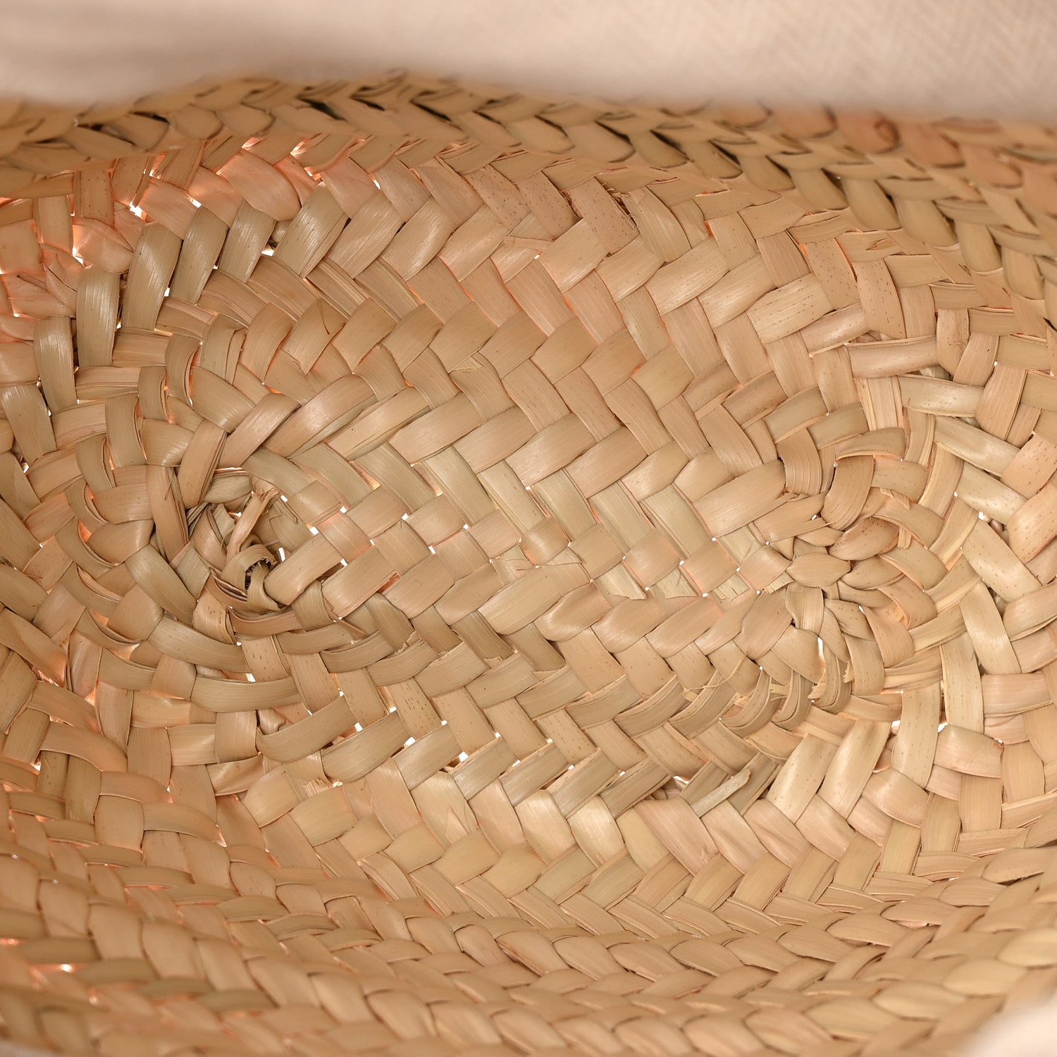 Loewe Raffia Drawstring Basket Tote Bag Natural Tan 5 of 9