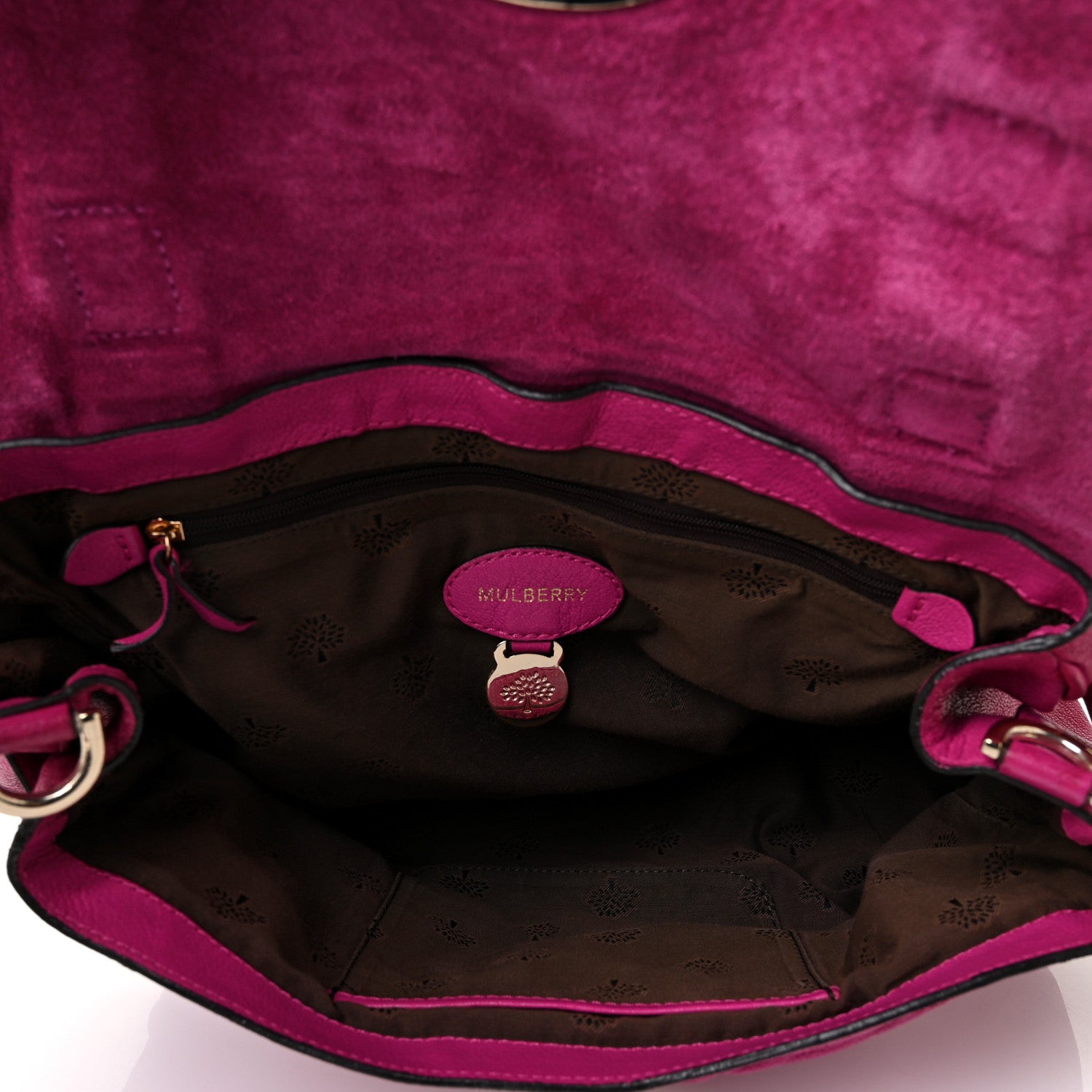 Mulberry Soft Buffalo Medium Alexa Plum 4 of 7