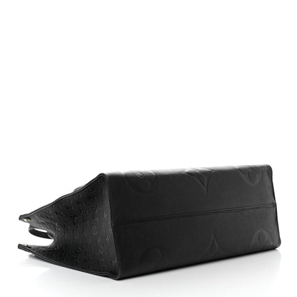 Louis Vuitton Empreinte Monogram Giant Onthego GM Black 4 of 14