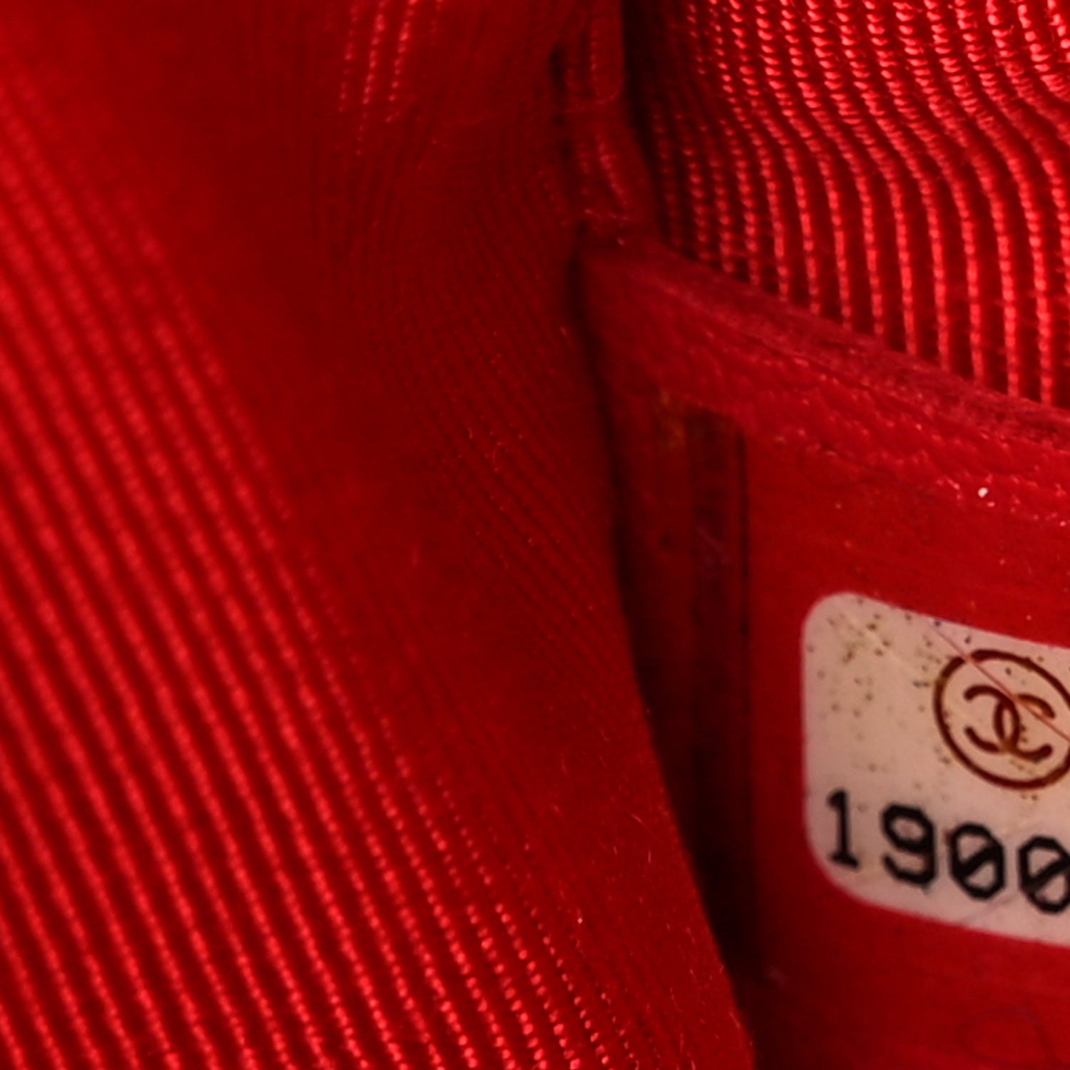 Chanel Woven Fabric Single Flap Red 6 of 9