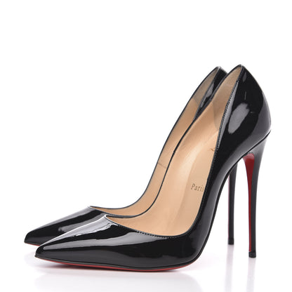 Christian Louboutin Patent So Kate 120 Pumps 38 Black 3 of 10