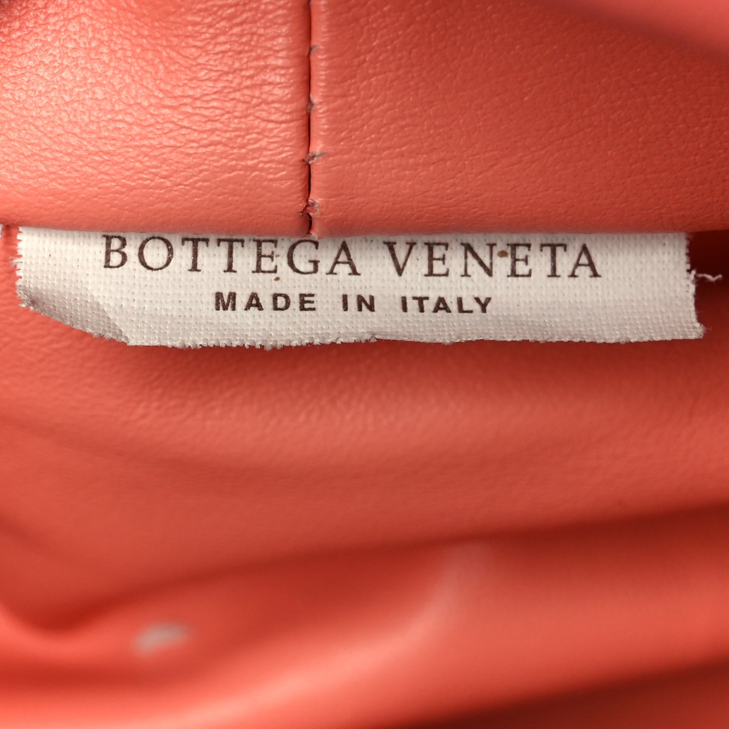 Calfskin Mini Double Knot Bag Peach