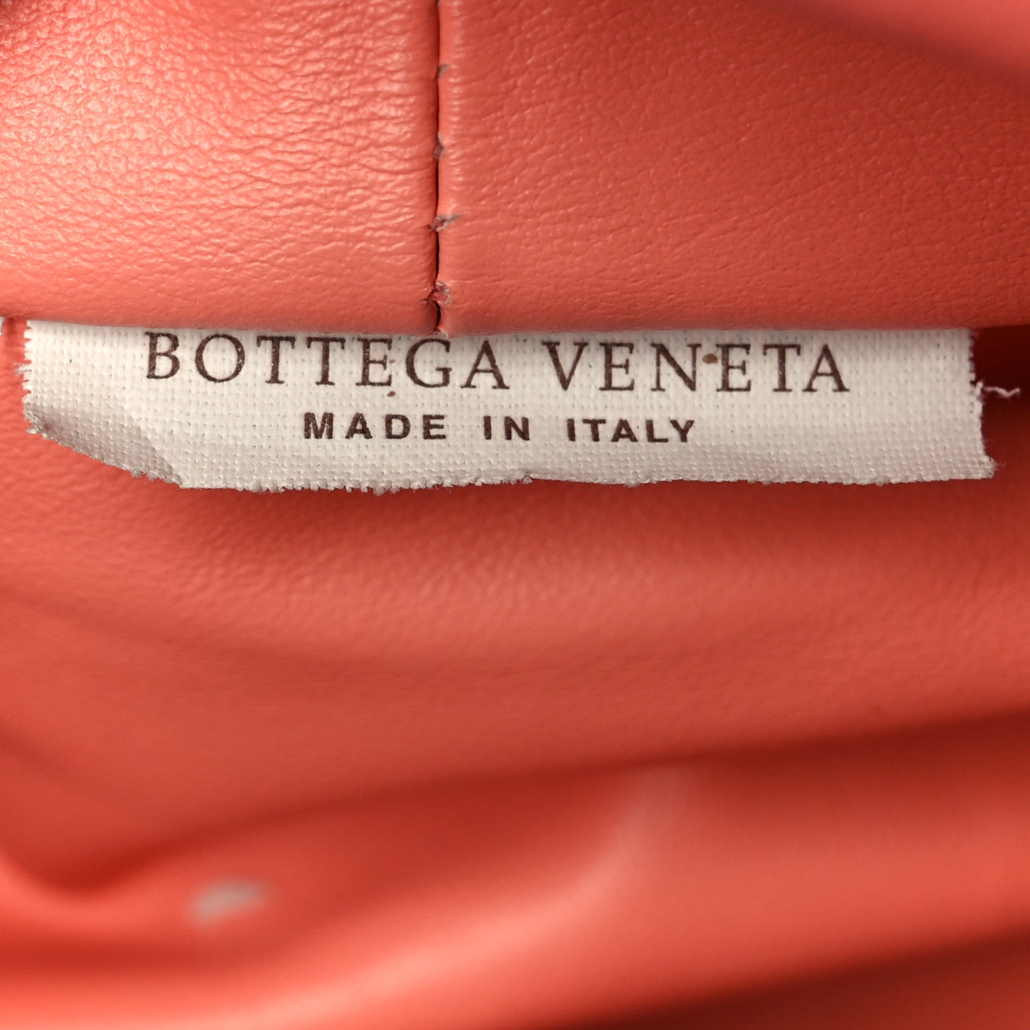 Bottega Veneta Calfskin Mini Double Knot Bag Peach 7 of 11